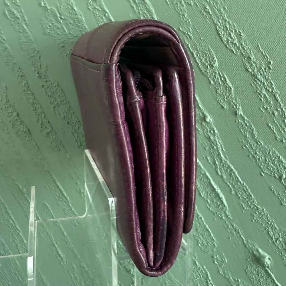 Coach Purple Wallet